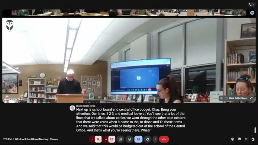 Board hears central-office budget, new paid leave program and capital planning options