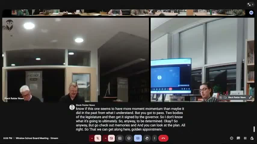 Board approves three appointments, votes to enter executive session on labor contract