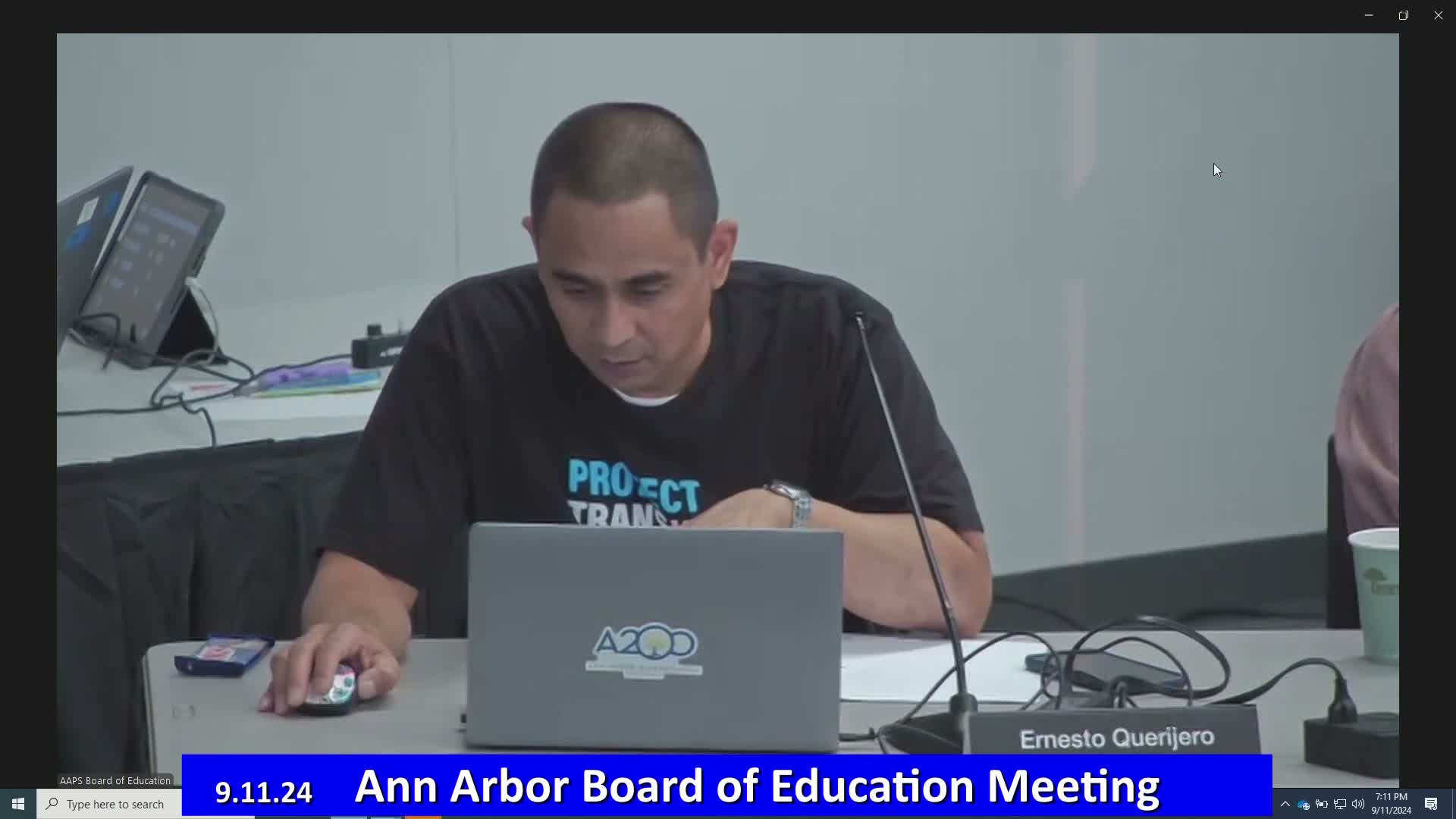 Ann Arbor school board declines to adopt Michigan‑state mental‑health restoration resolution after procedural dispute