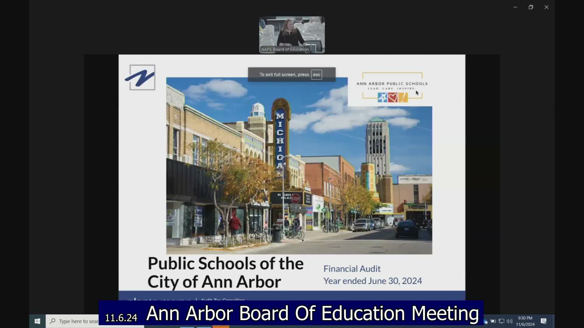 Board accepts clean audit but auditors warn fund balance is low — district could operate about eight days on reserves