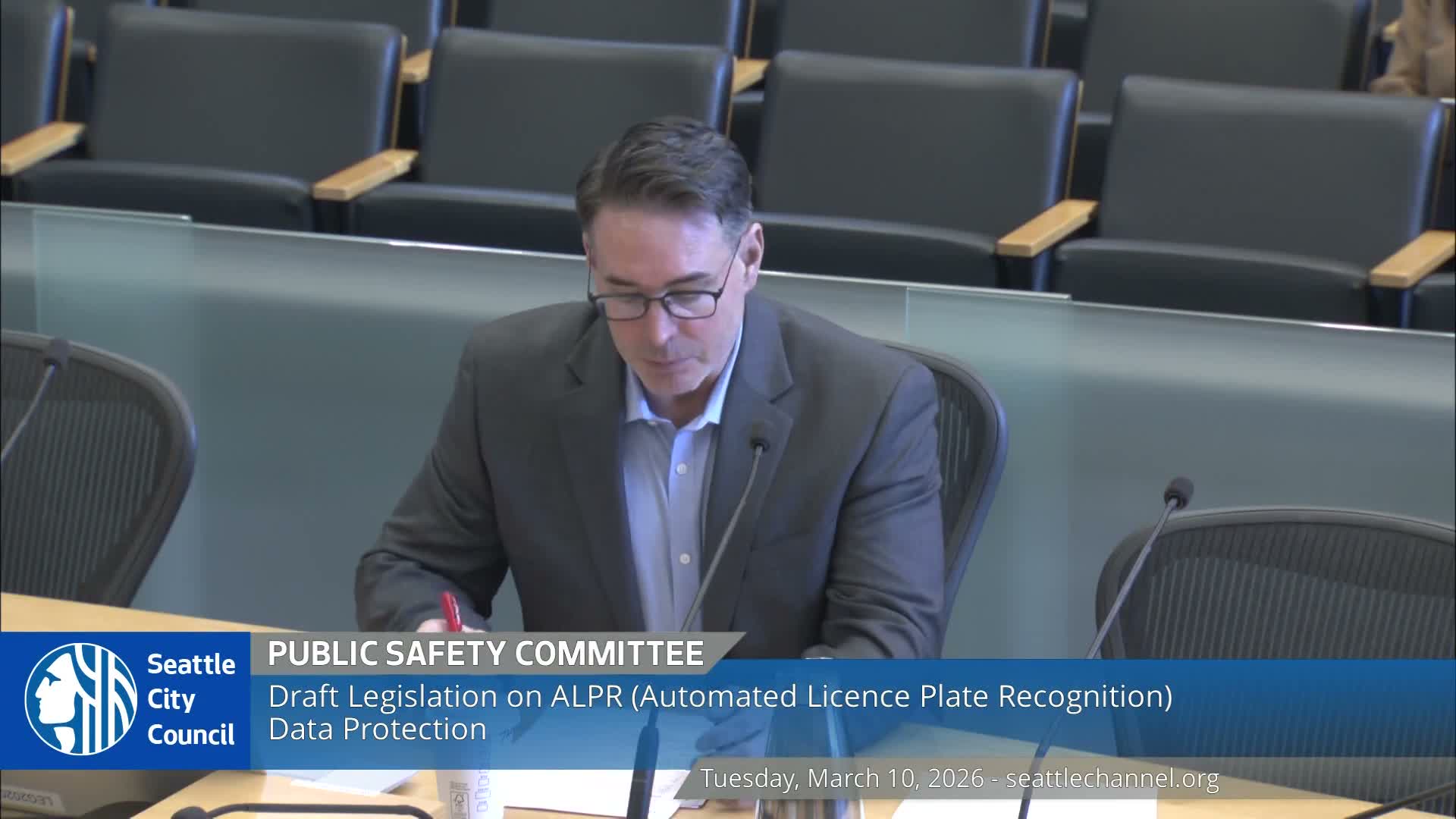 Draft would pause ALPR and CCTV data collection for 60 days when data could be used in immigration or reproductive-health enforcement