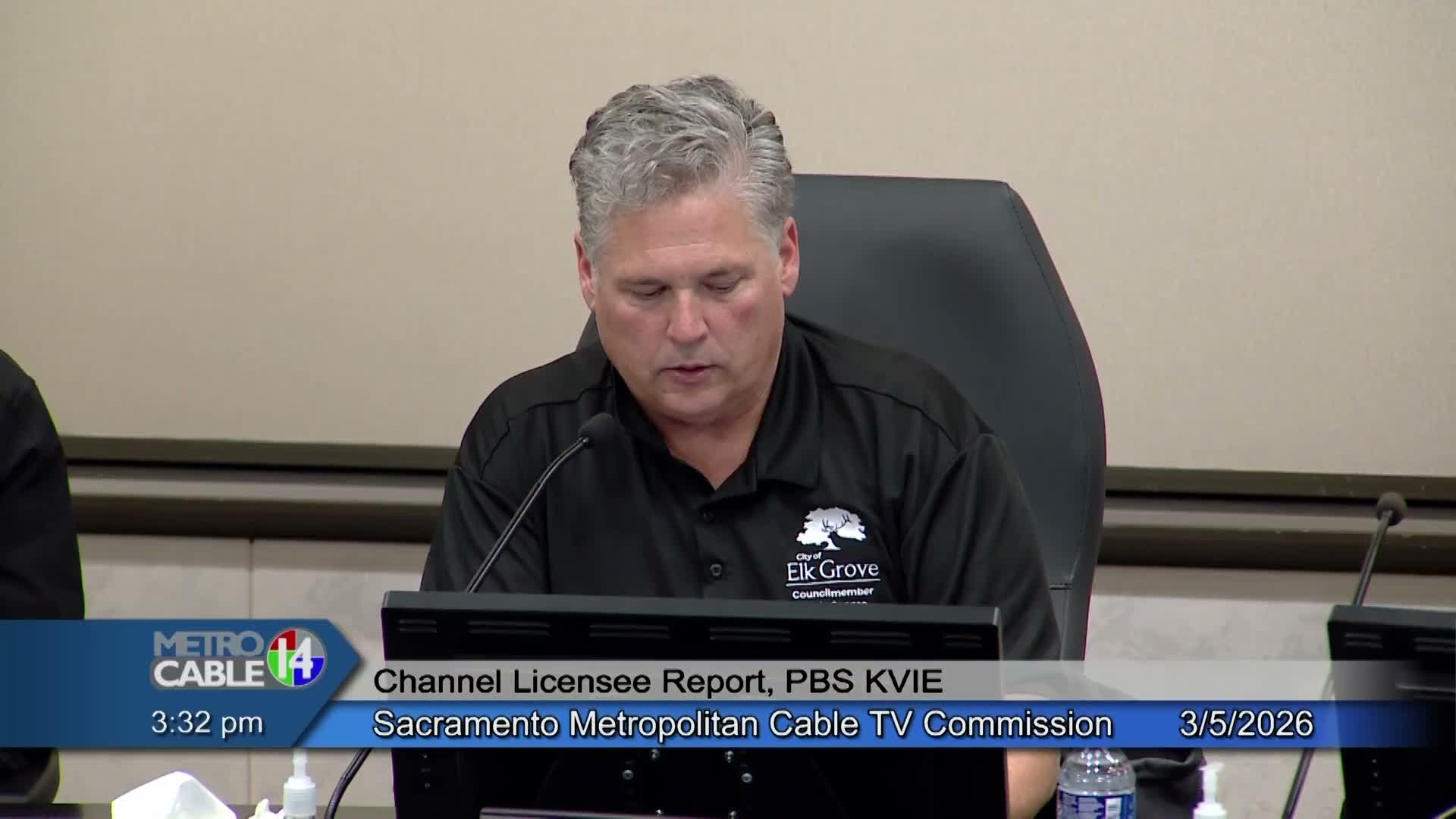 Commission hears grant-recipient previews and channel-licensee reports, including premieres and programming plans