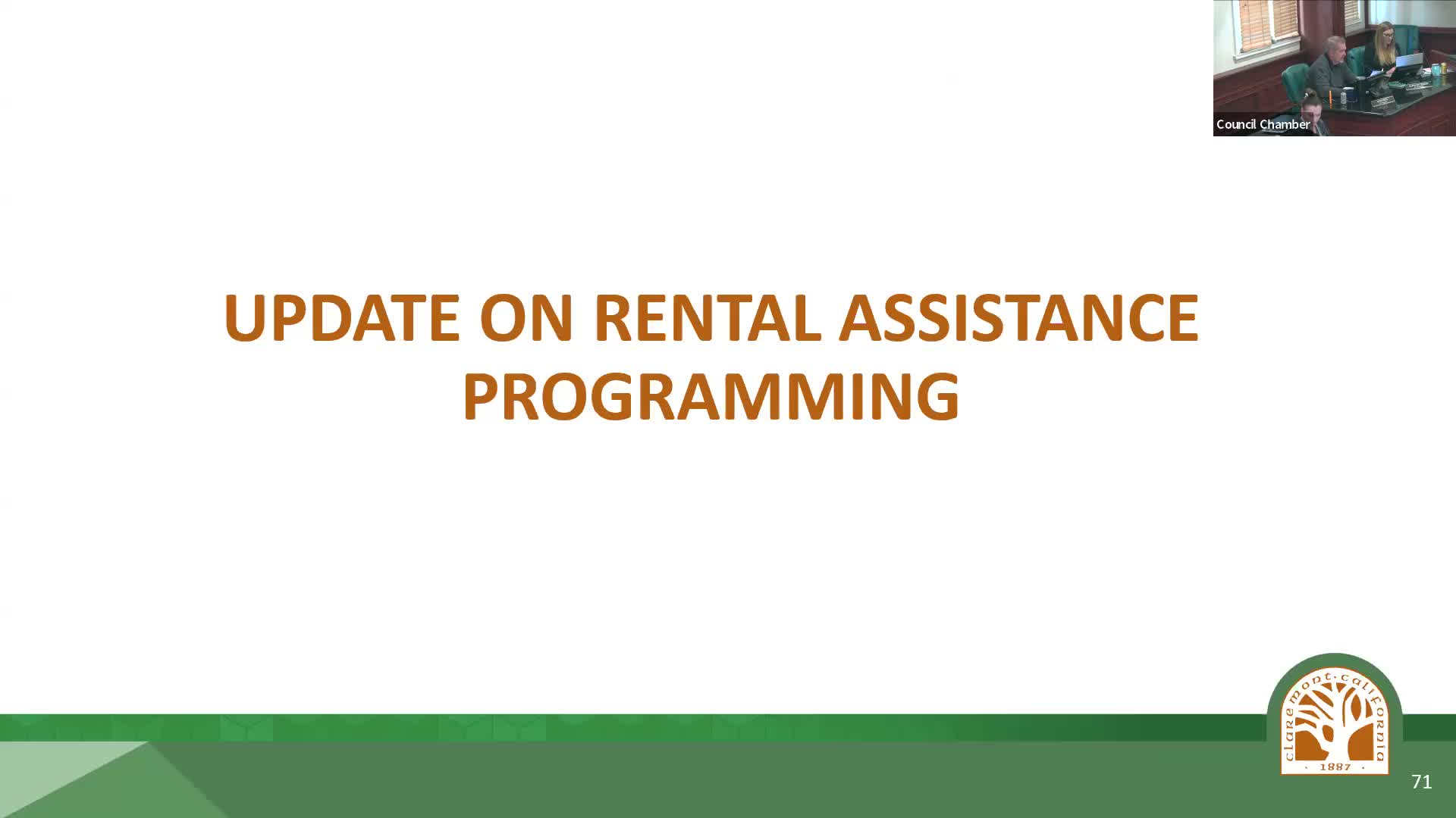 Council discusses winding down local rental assistance as Measure A county programs come online