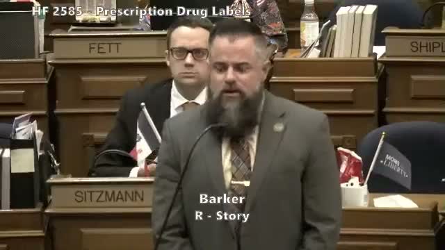 House passes bill to improve accessible pharmacy labels for people who are blind