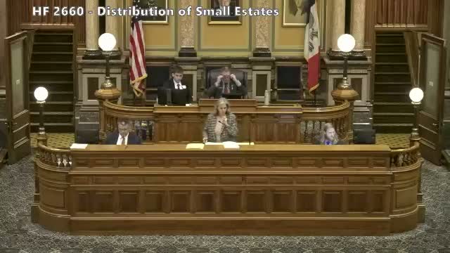 House raises small‑estate affidavit threshold to $100,000