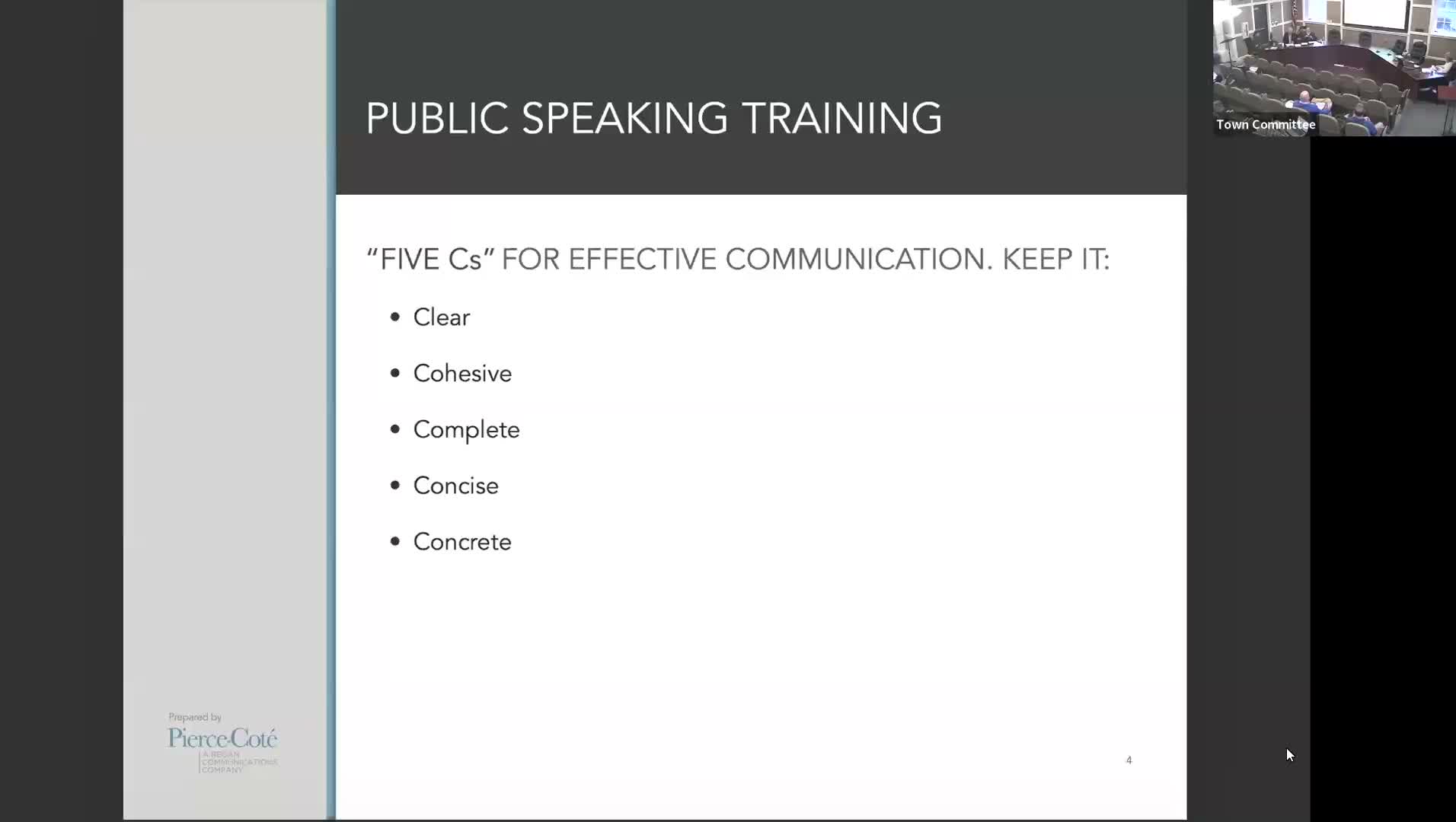 Nantucket holds town‑meeting training to coach presenters on concise delivery and handling questions