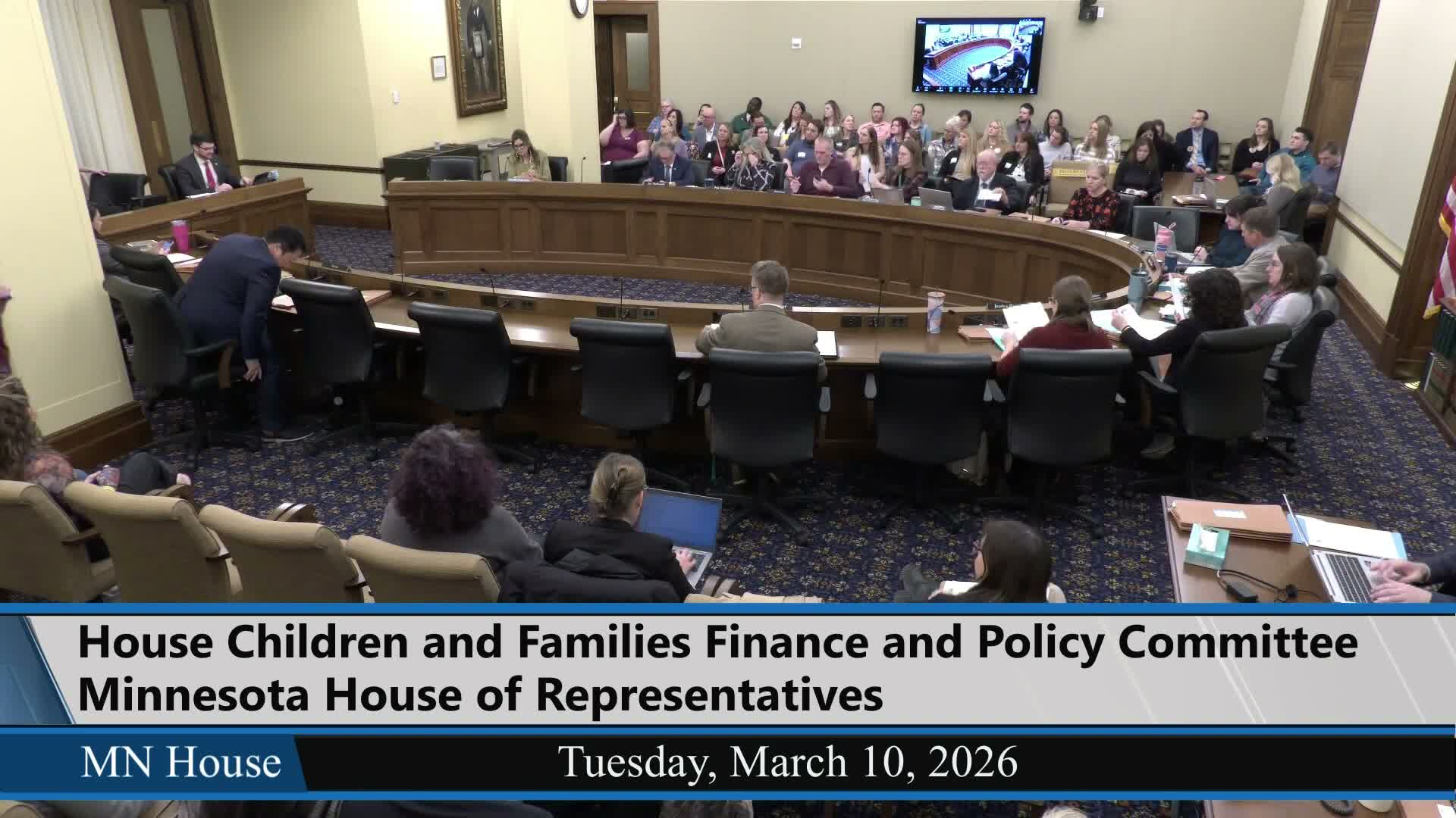 Minn. committee holds emotional hearing on "Harvey's Law," debating cameras in state‑funded childcare
