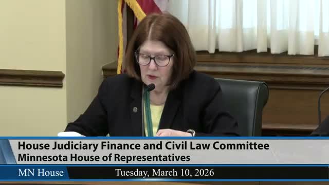 Minnesota AG urges funding to expand Medicaid fraud unit; committee approves re‑referral