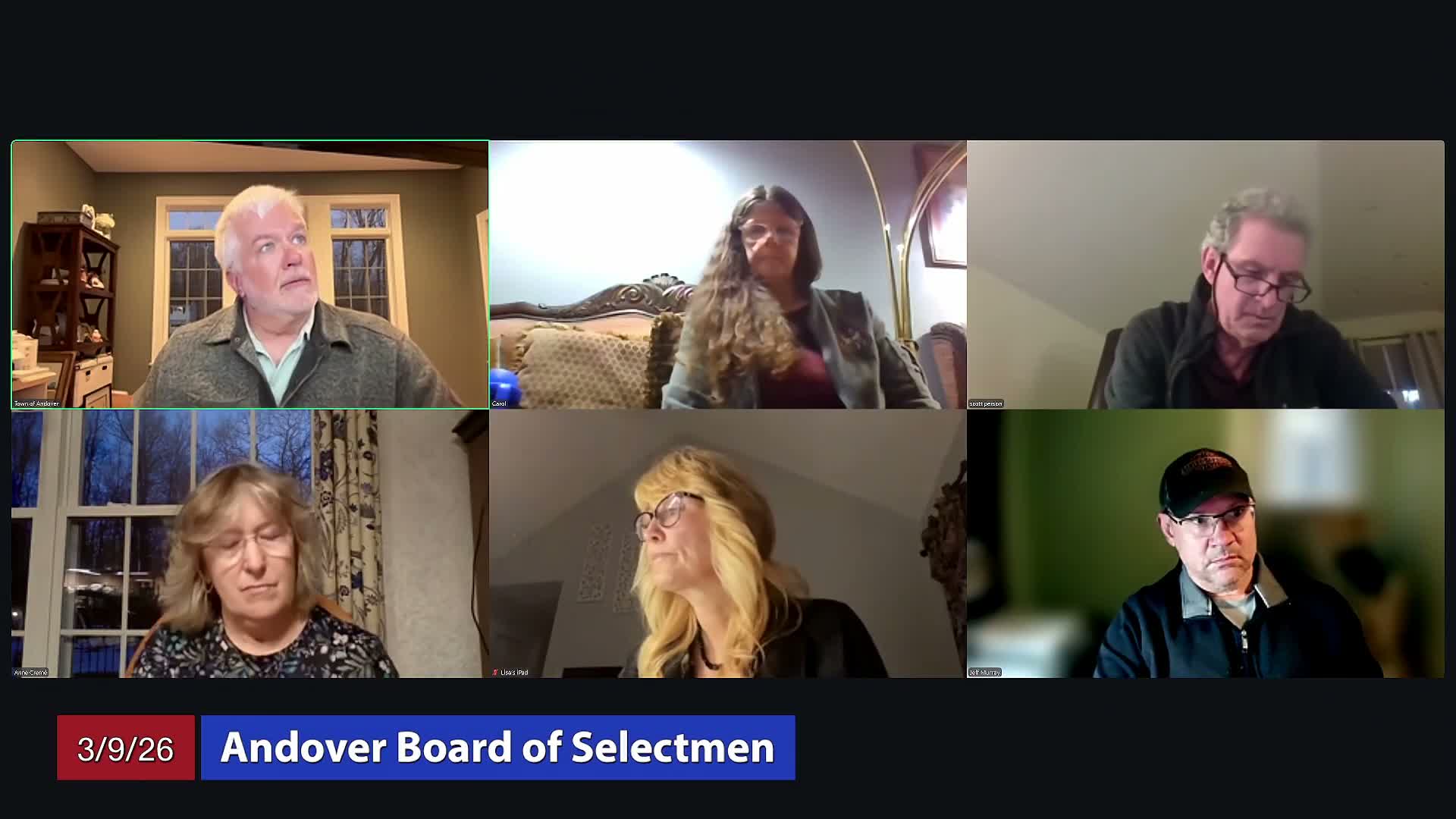 Selectmen hold executive session on town administrator and review bridge, trail and garage projects