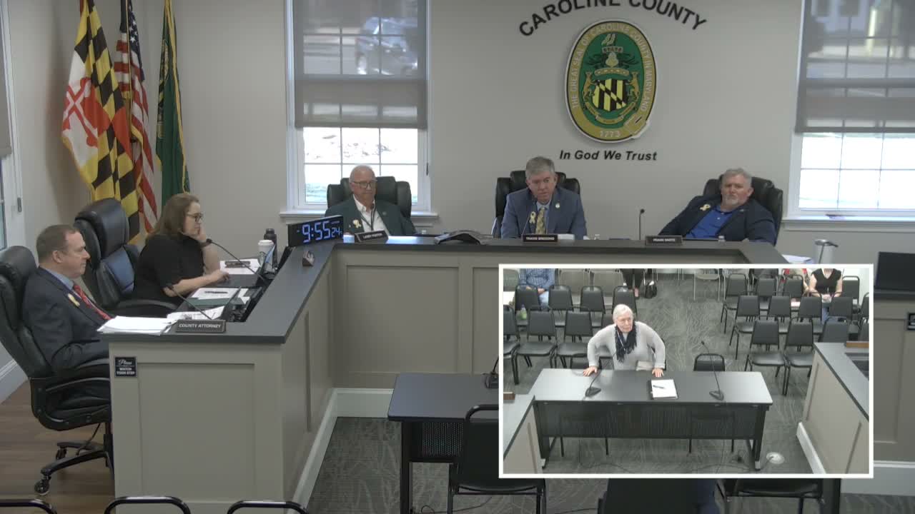 Resident urges action on dilapidated house and debris; commissioners cite work on a property maintenance code