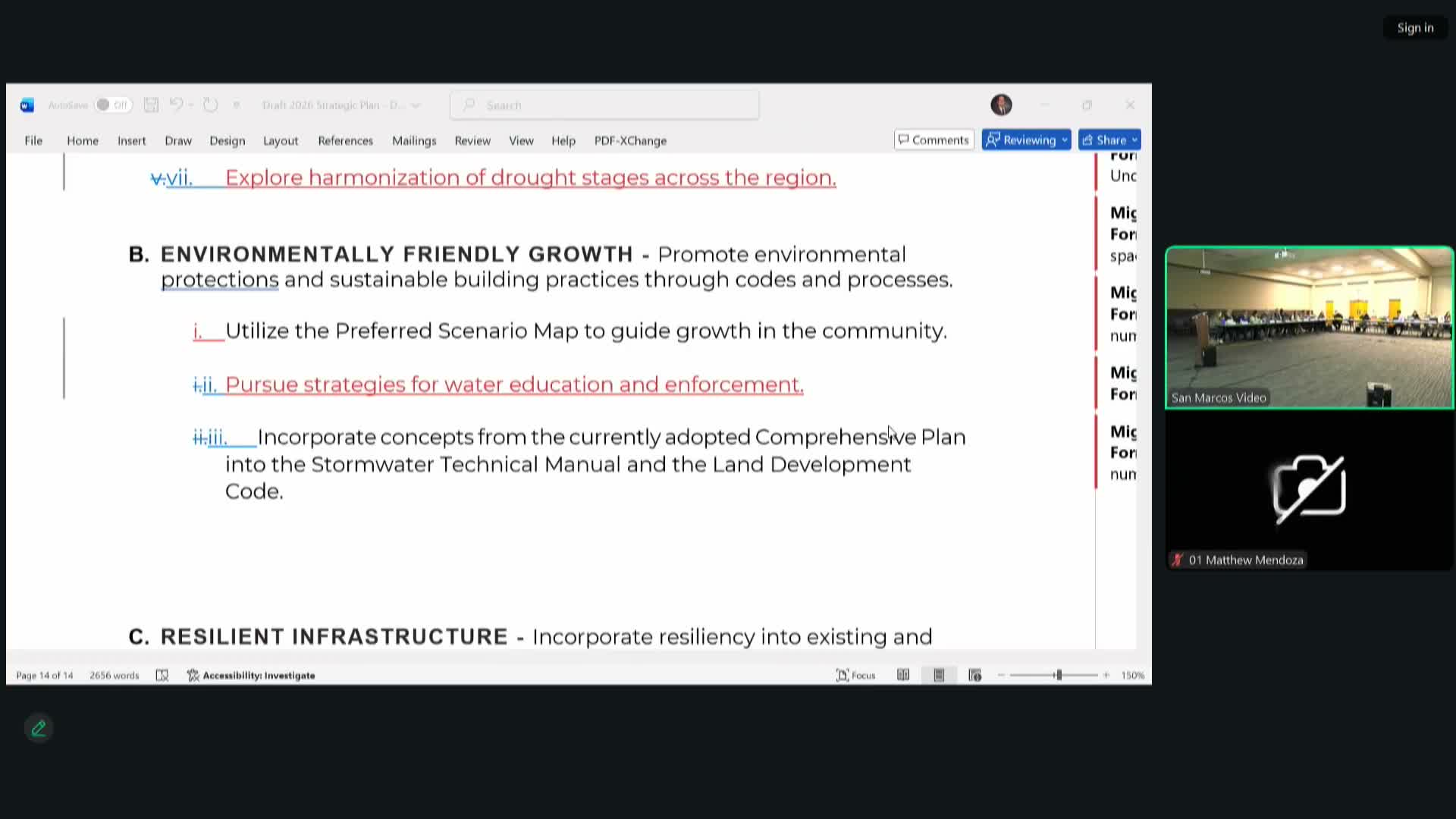 San Marcos council asks staff to map what development code already requires before adding new rules for large facilities