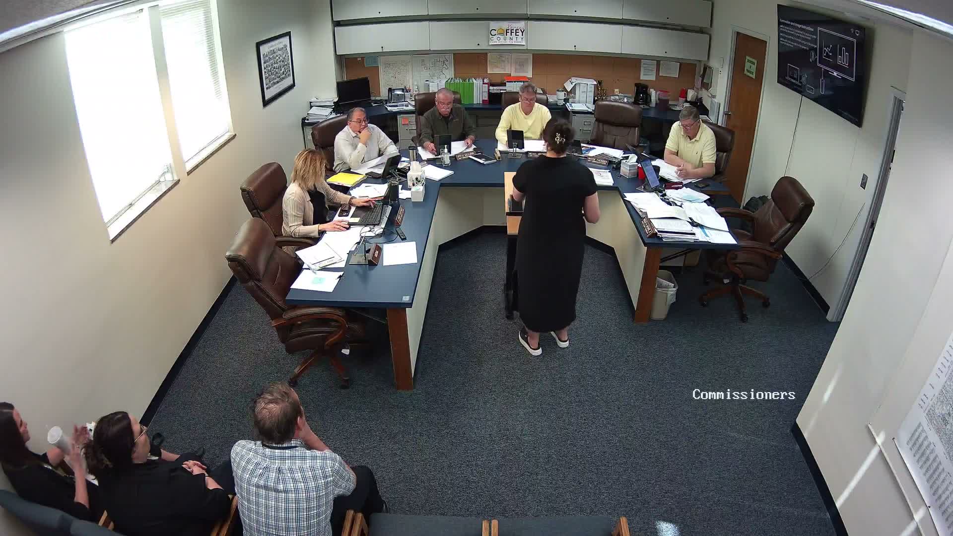 Coffey County Board approves $50,070 in state public‑health grant applications