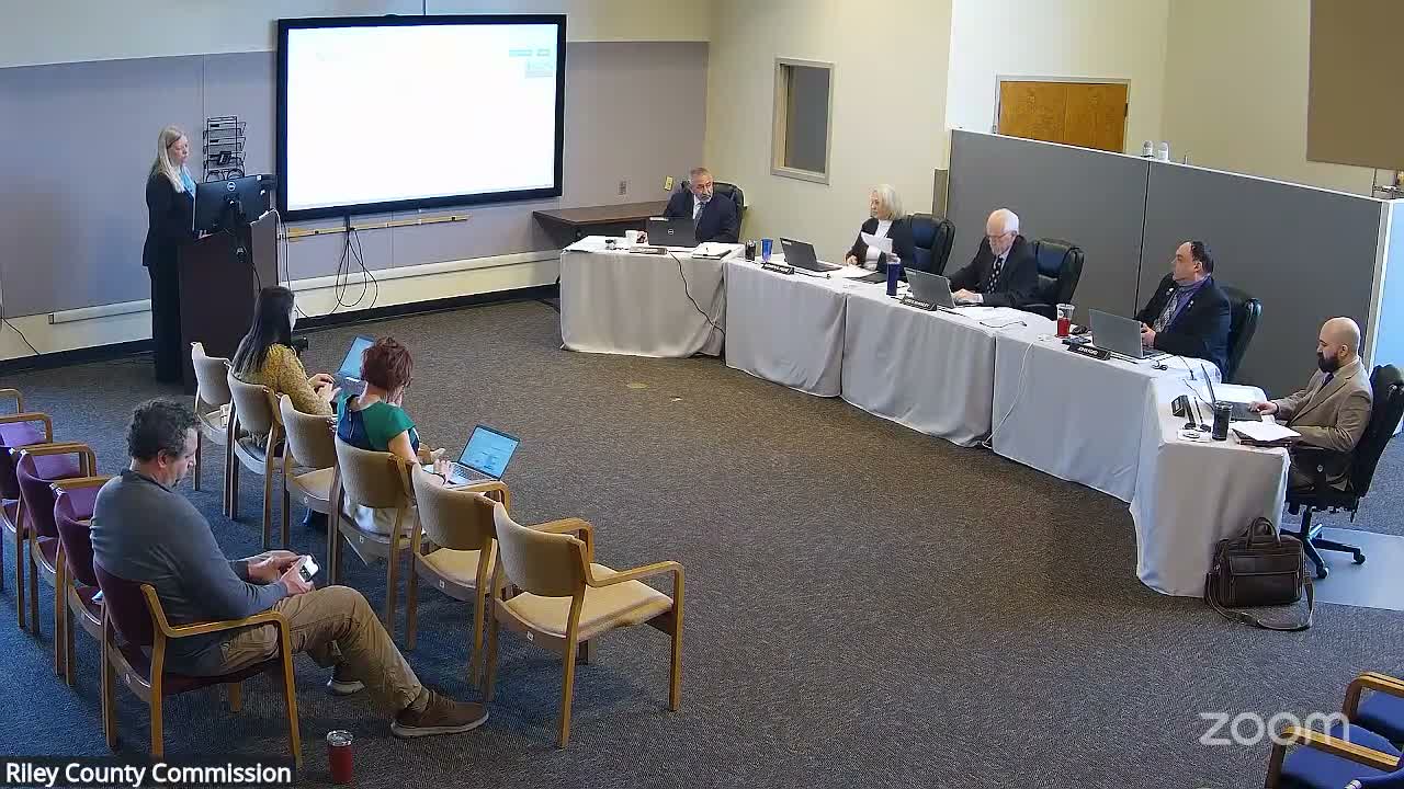 Riley County health director wins commission approval to submit $1.16 million in KDHE grant applications