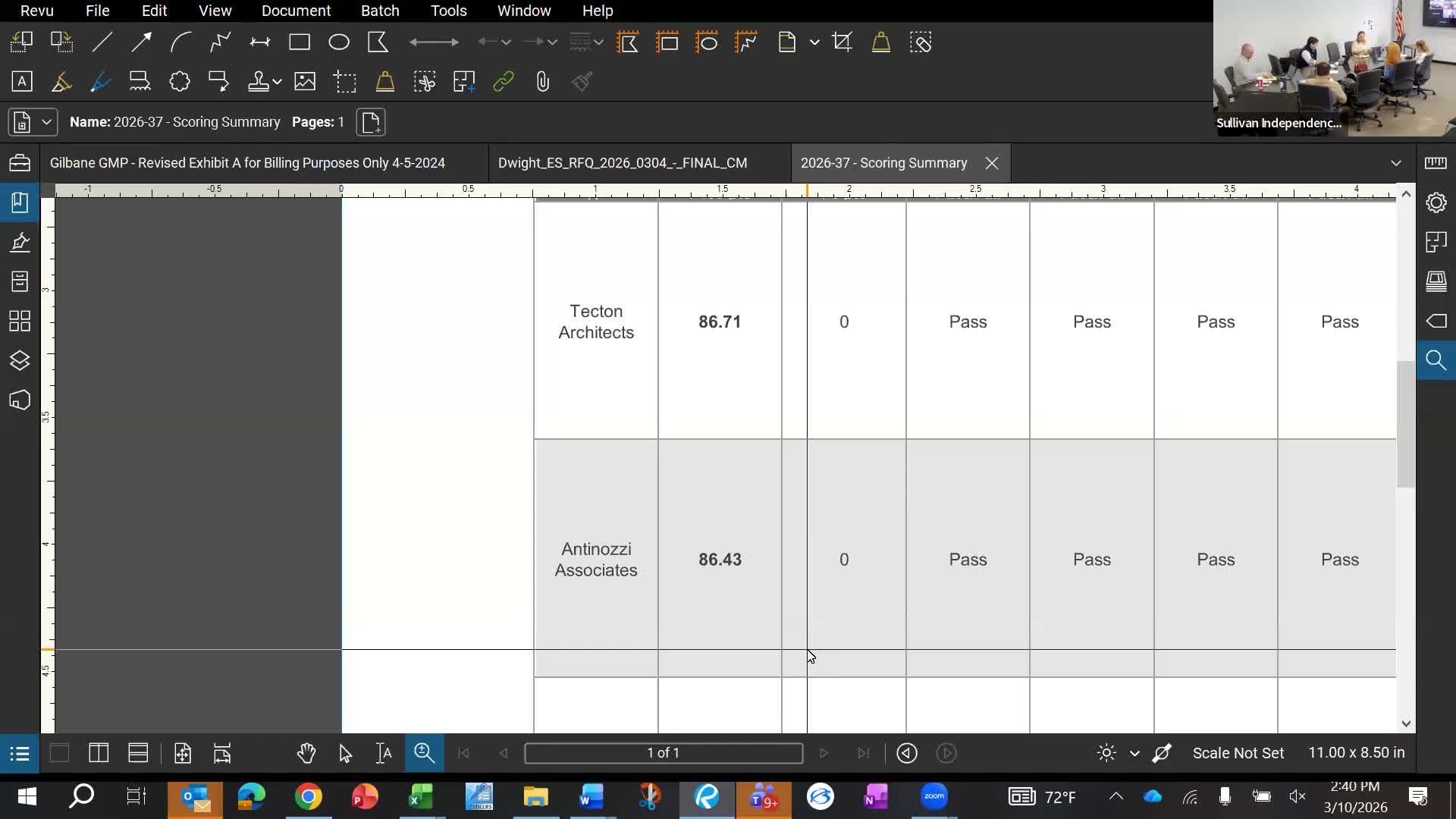 Dwight School Building Committee unanimously awards A&E contract to Tekton Architects