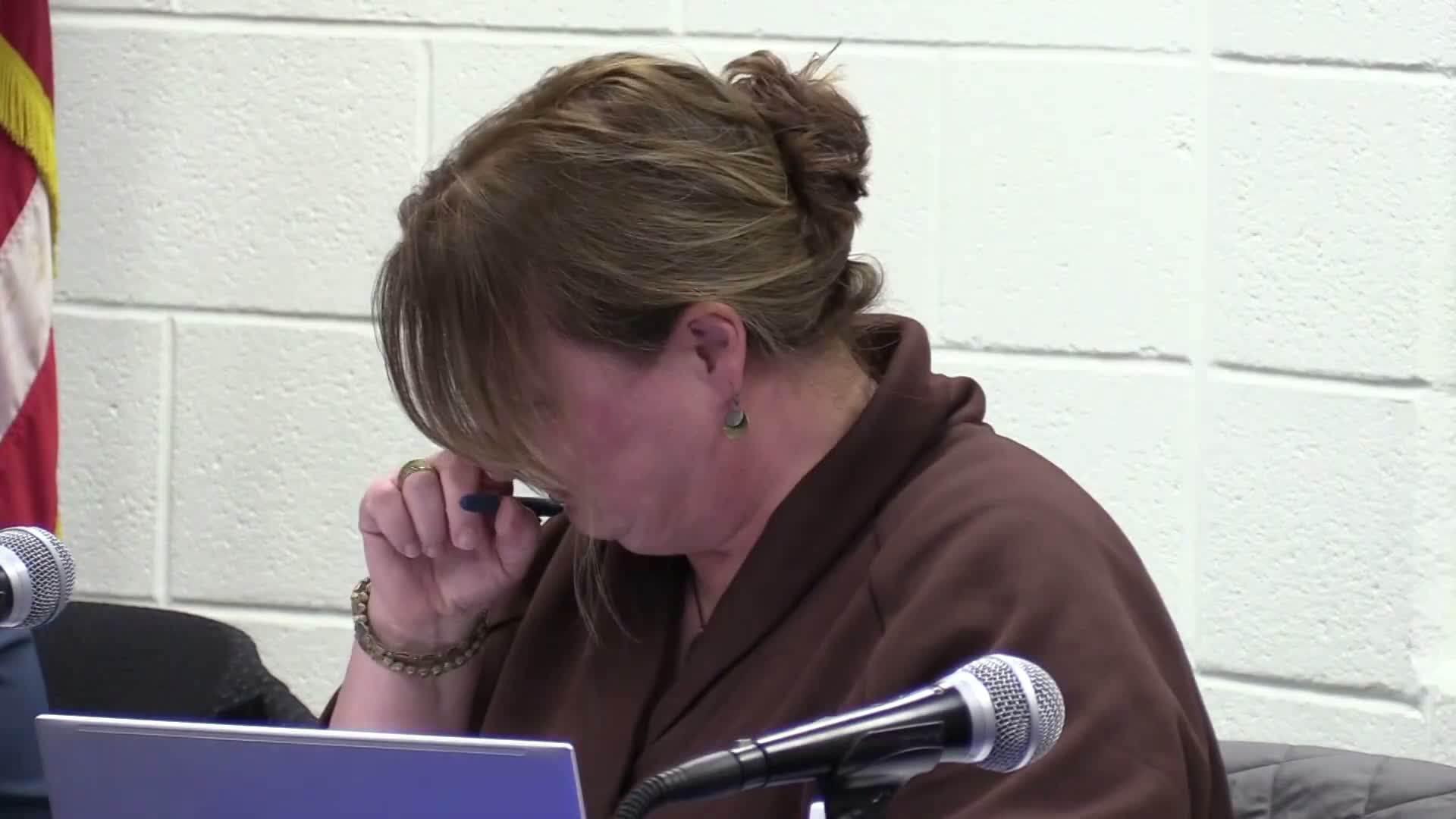 Board approves registration fees, handbook and routine items; enters closed session