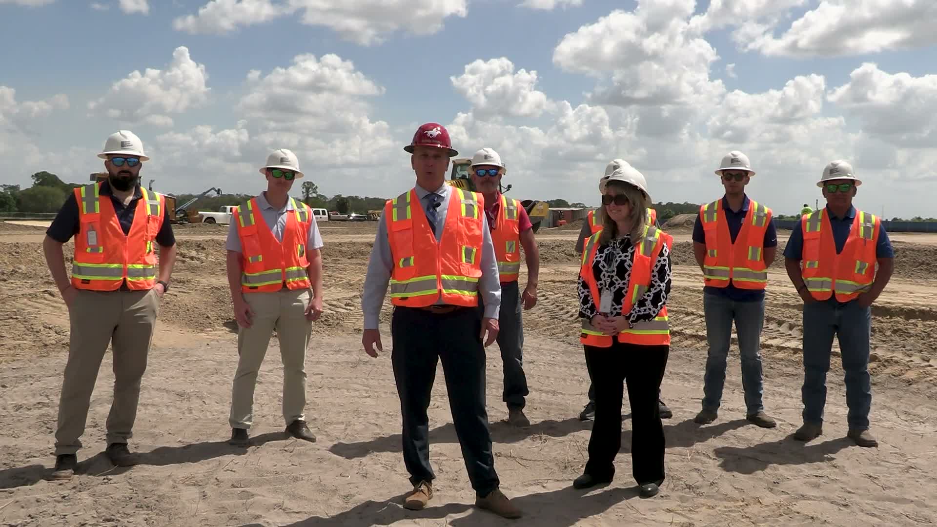 Hendry County official marks start of construction for Lavelle High School