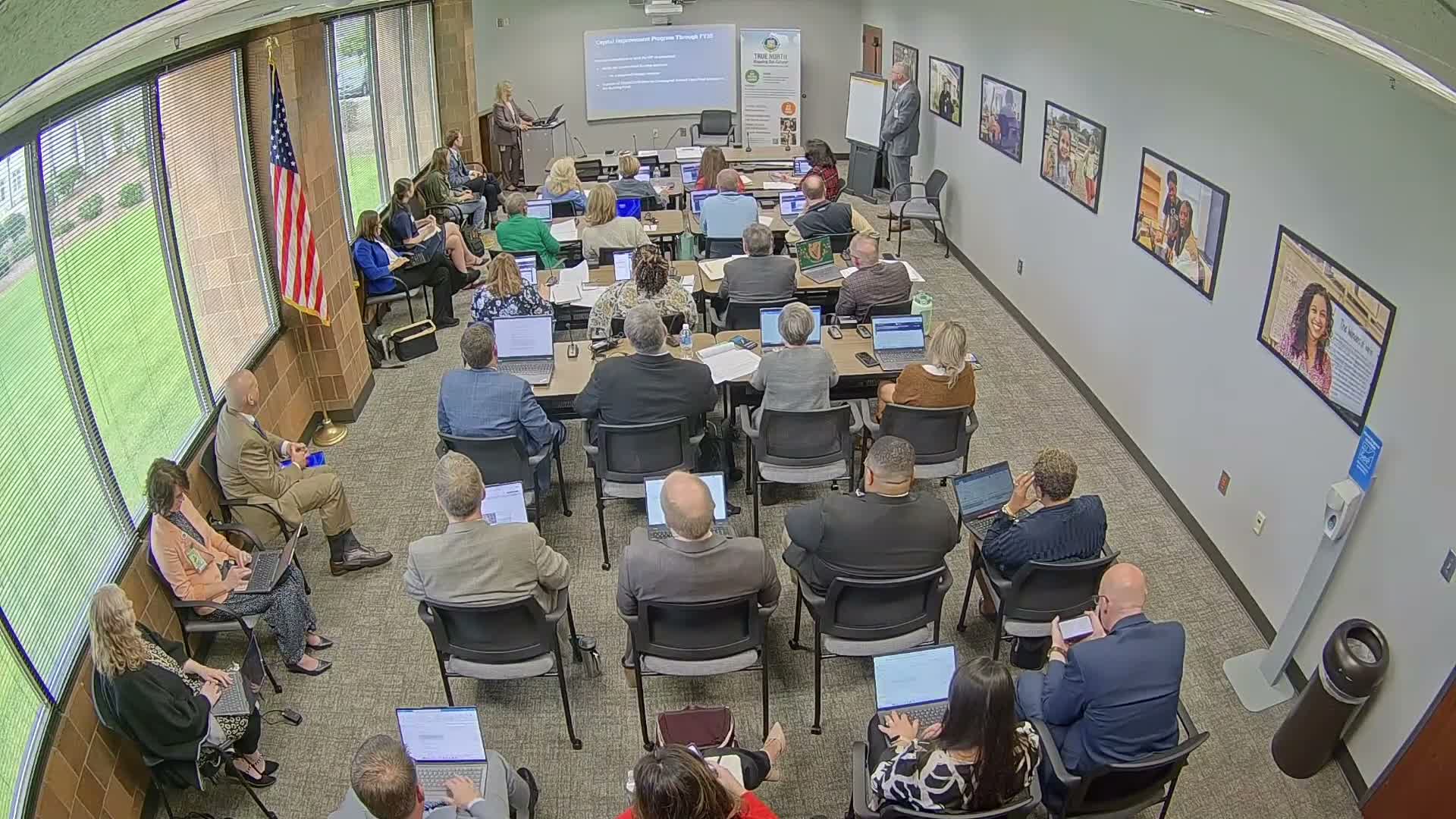 District says CIP can be funded within current bond structure; board hears $6M BDA security ask and proposed $33M fund transfer