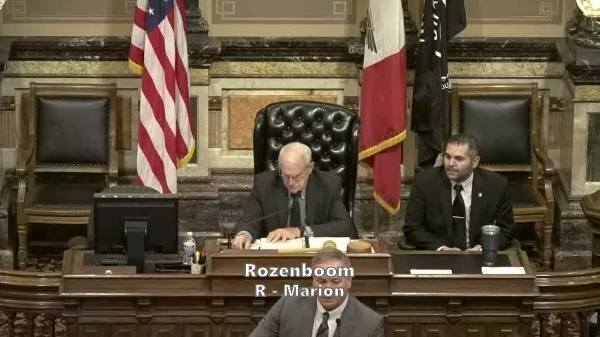 Senate introduced governor's appointee Larry Johnson as director of Department of Health and Human Services