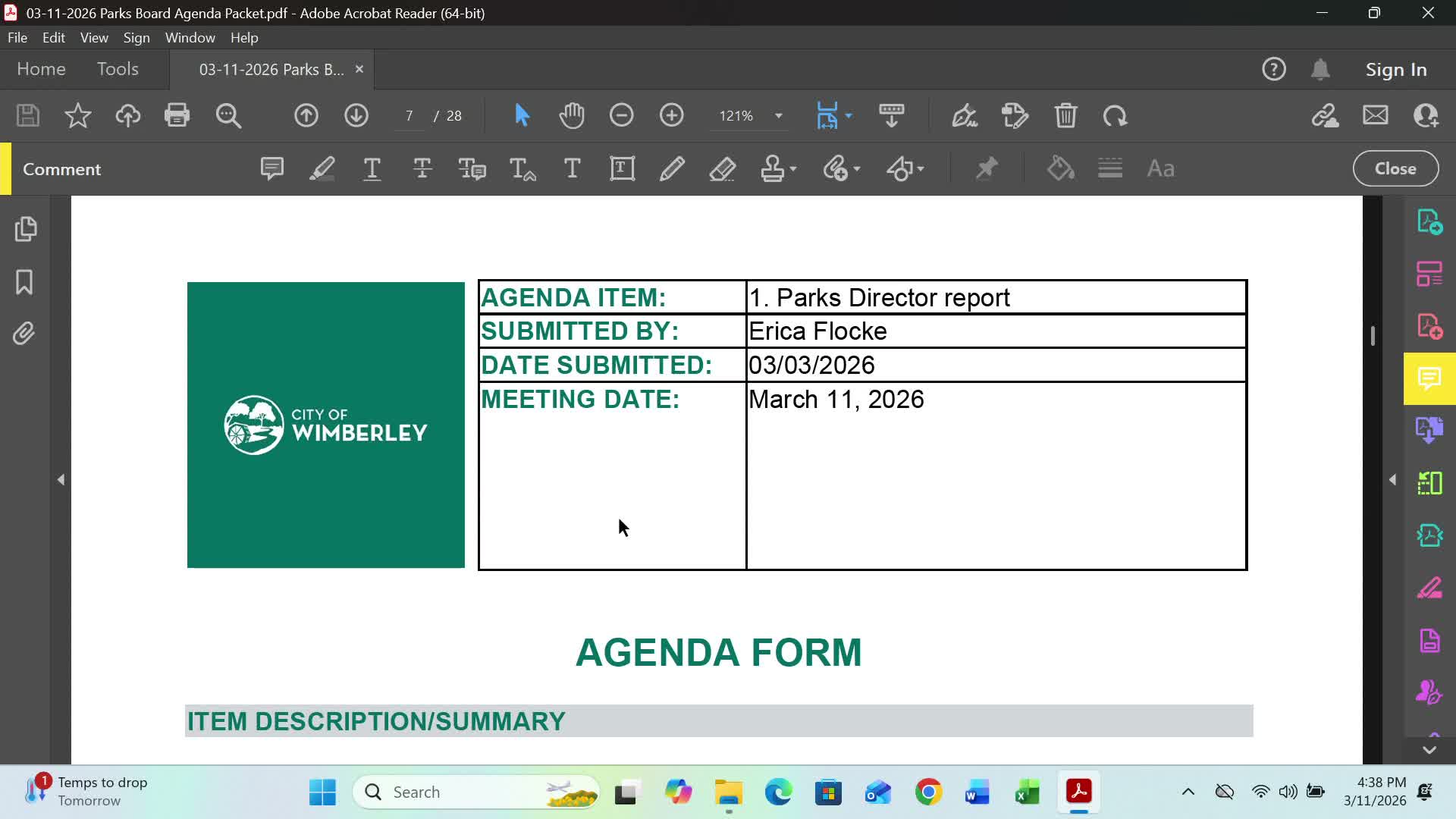 Wimberley Parks & Rec Advisory Board: swim registrations, camp hiring, playground choice and next steps on grants