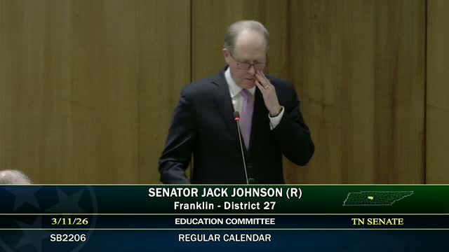 Senate education panel advances scholarship expansion, directs tax‑credit framework to calendar and finance