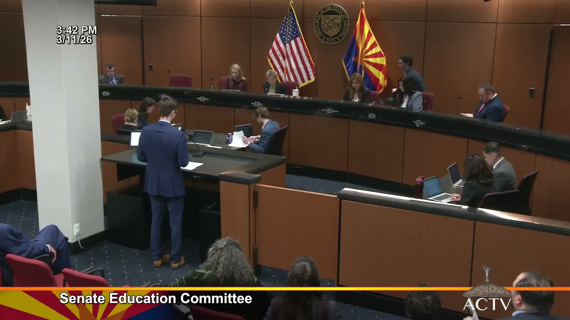 Committee backs HCR 2003 after heated testimony on girls' sports and facilities