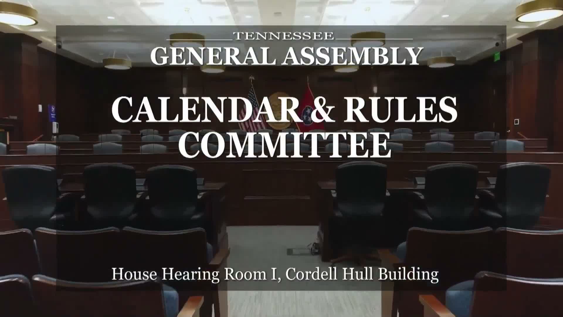 House Calendar and Rules committee suspends 25-bill limit, advances multiple bills to Monday’s calendar