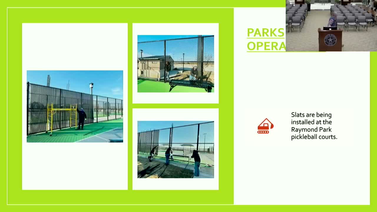 Director outlines council priorities and staffing changes; board told gate fees will be revisited