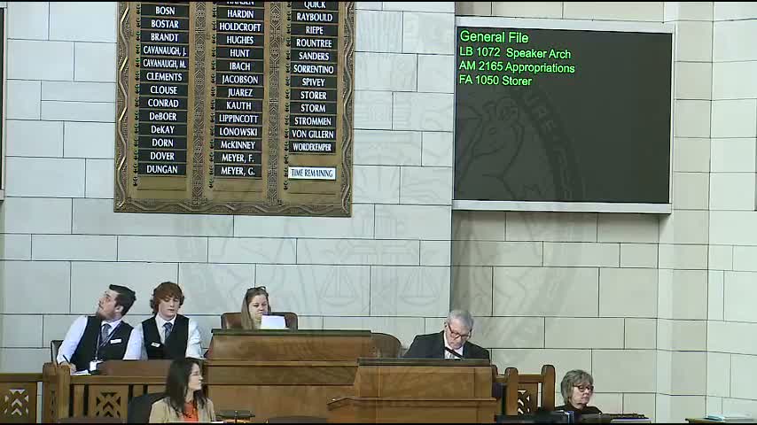 Senate restores Niobrara Council easement-defense fund, citing legal obligations