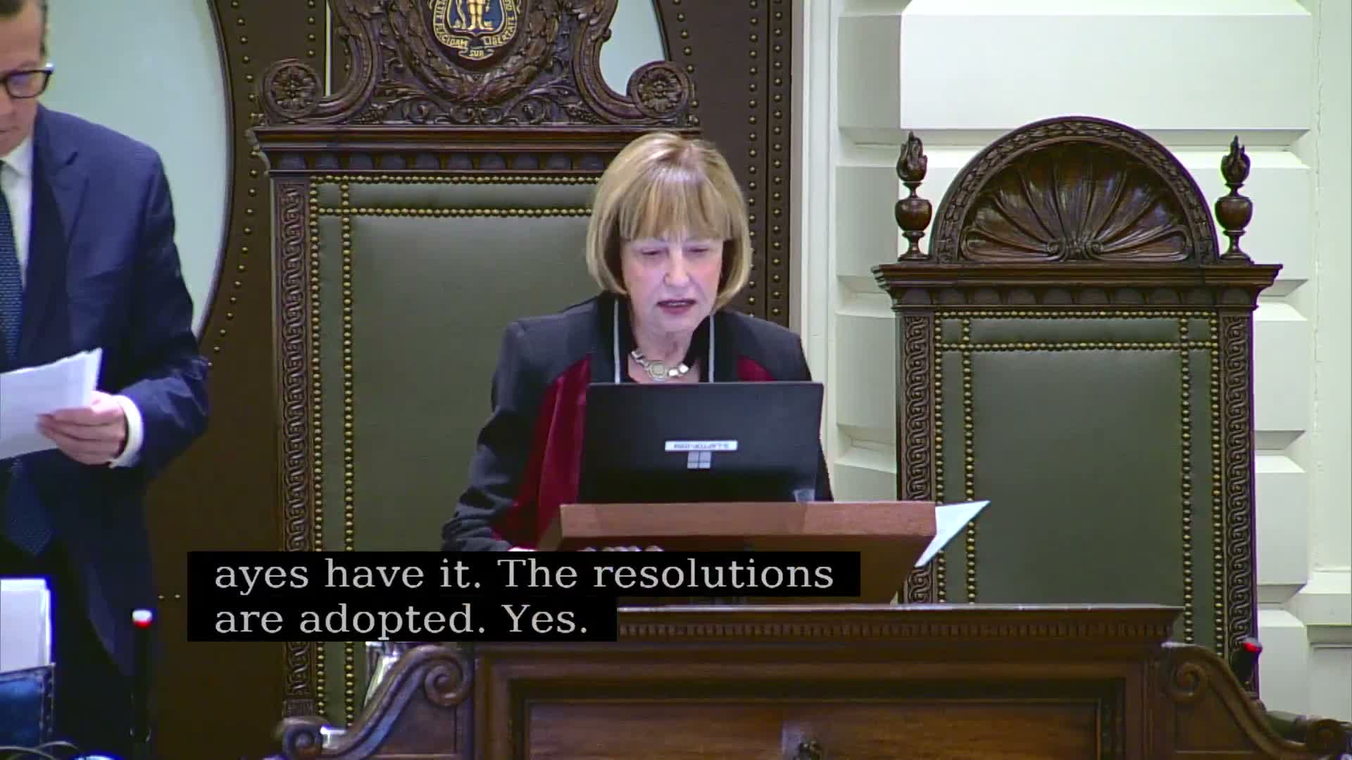 Votes at a glance: routine bills, resolutions and local measures adopted by the Senate