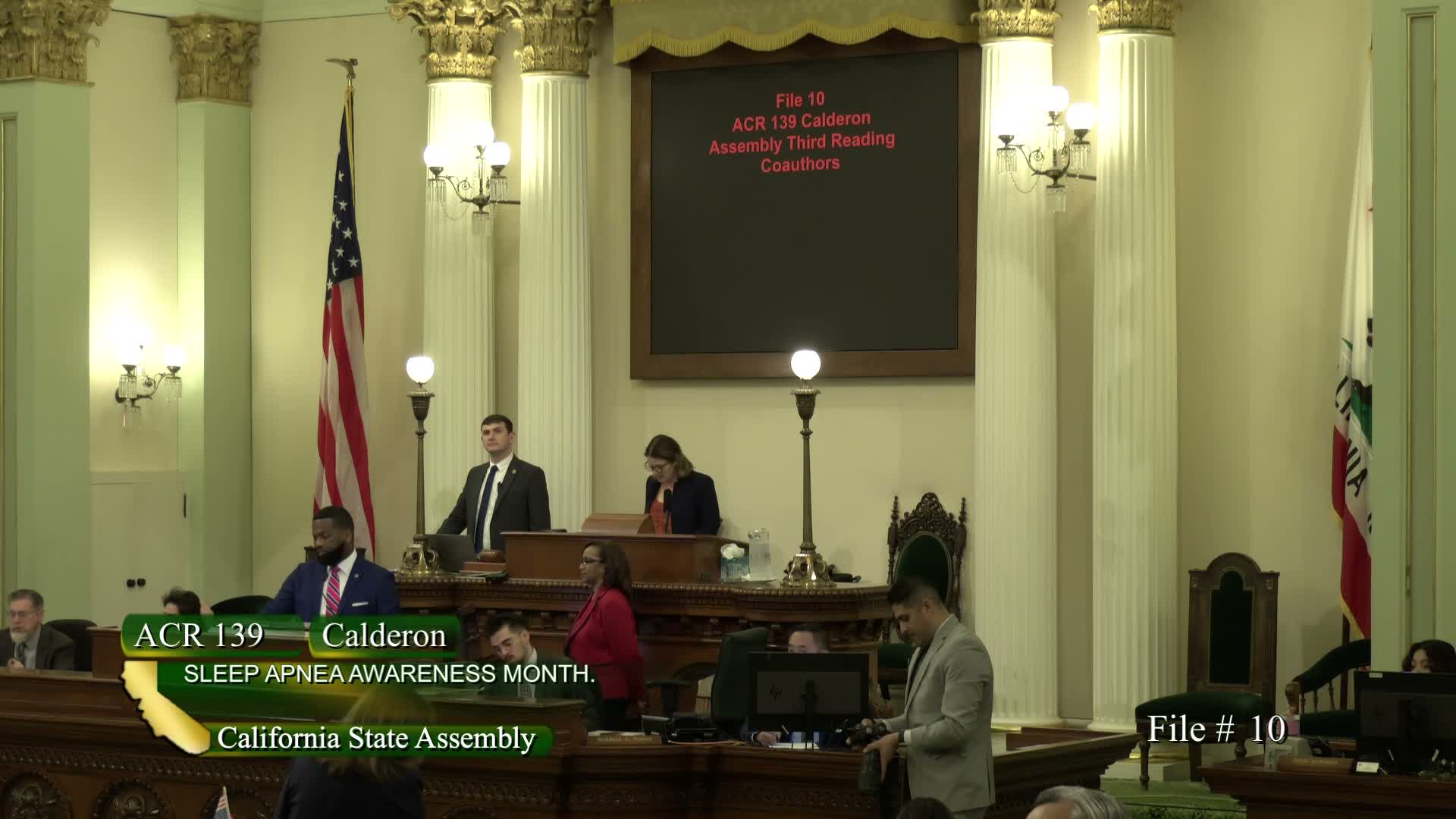 Votes at a glance: Assembly adopts ACR 139, passes AB 1656 and approves consent calendar