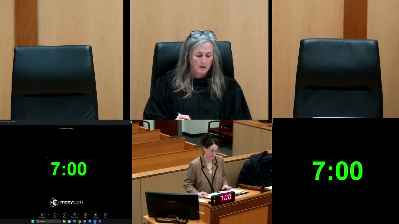 Court of Appeals hears accelerated review of guardianship order amid dispute over services for mother with disabilities