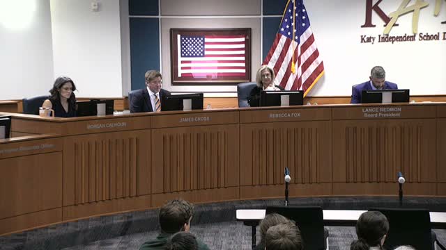 Katy ISD board approves personnel and budget items, narrowly backs Opportunity Awareness Center design