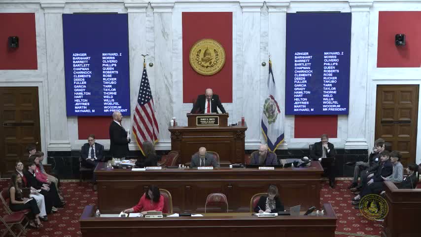 Senate proclaims March 14, 2026, as McDowell County Day and hosts county delegation in rotunda