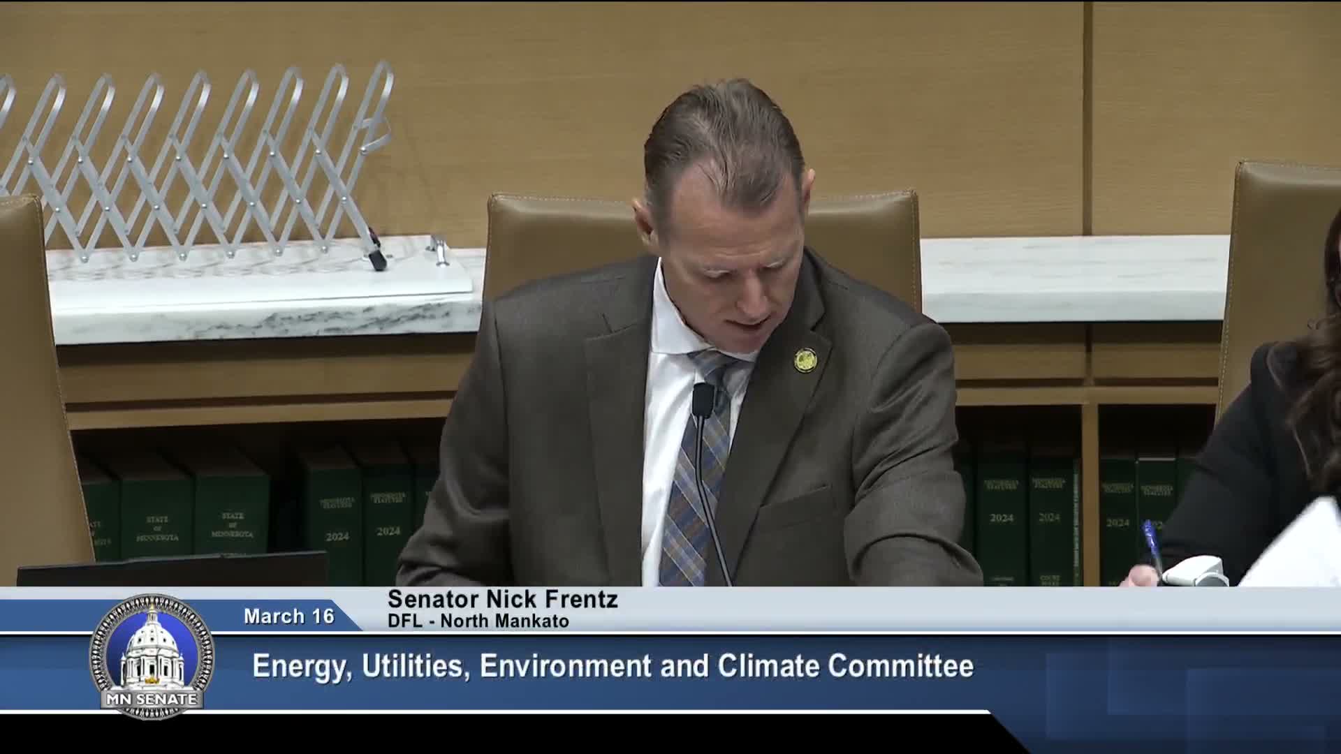 Committee advances narrow exemption to certificate‑of‑need for certain transmission rebuilds