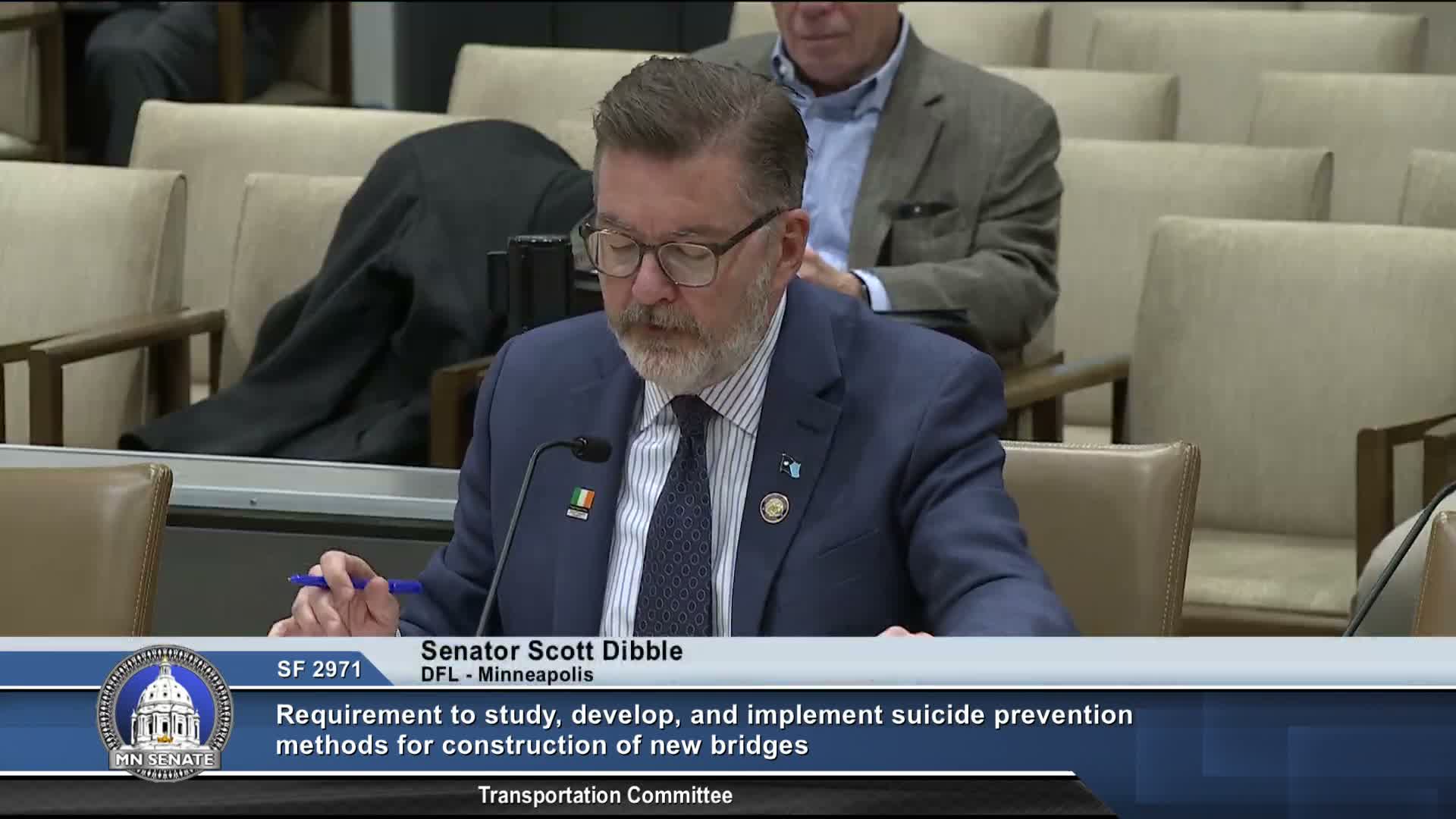 Committee hears "Kayla's Hope" bridge-safety bill, lays it over for omnibus consideration