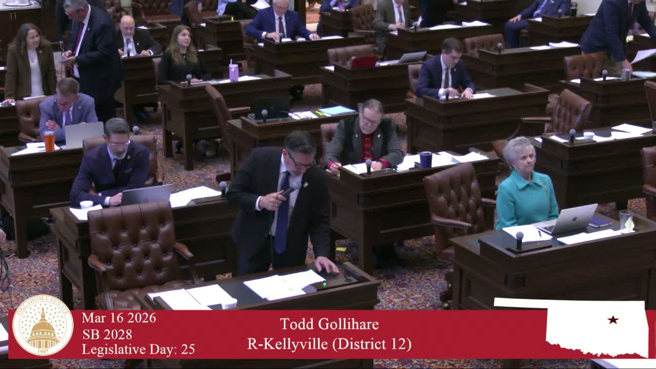 Votes at a glance: Oklahoma Senate advances and passes scores of bills including enterprise-zone, produced-water and licensing measures