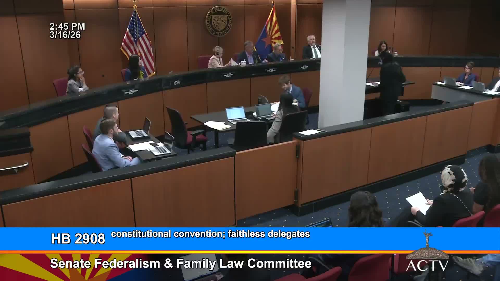 Committee advances bill to require legislative ratification, punish 'faithless' Article V delegates