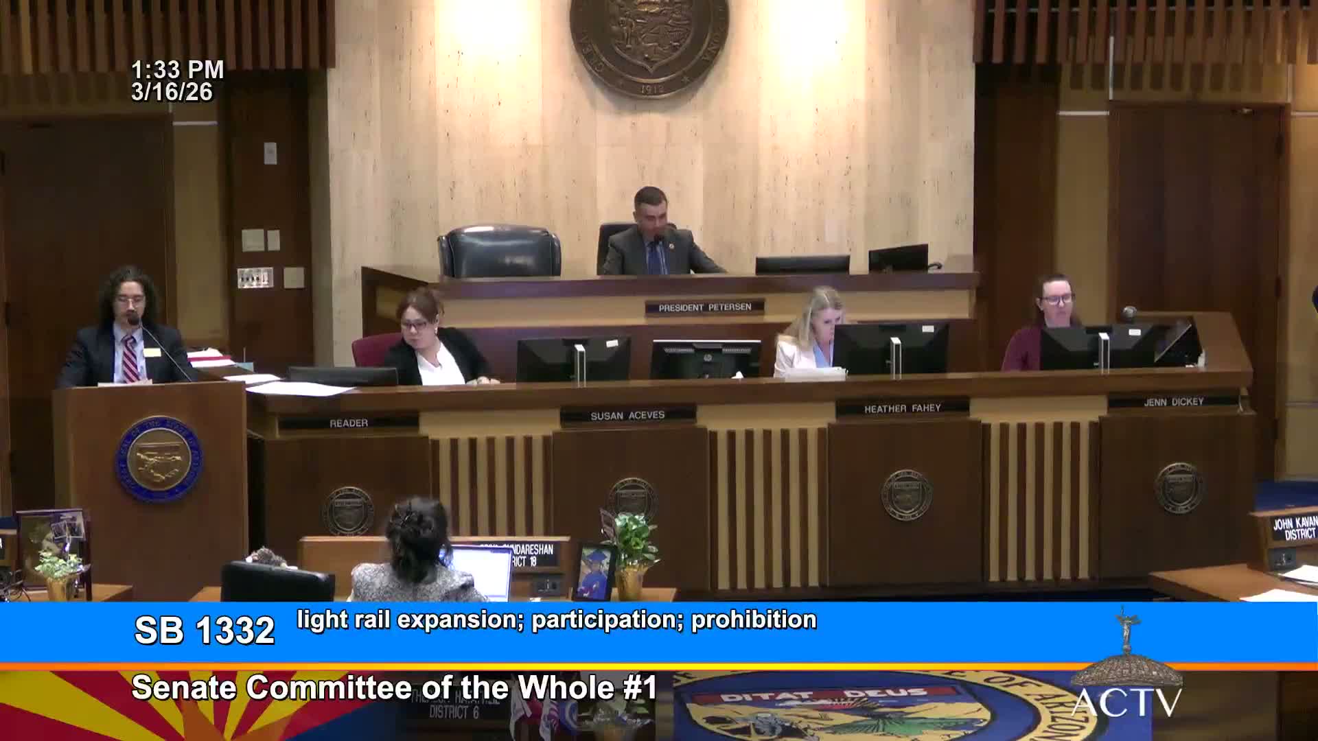 Senate committee advances light-rail participation bill after debate over study and autonomous vehicles