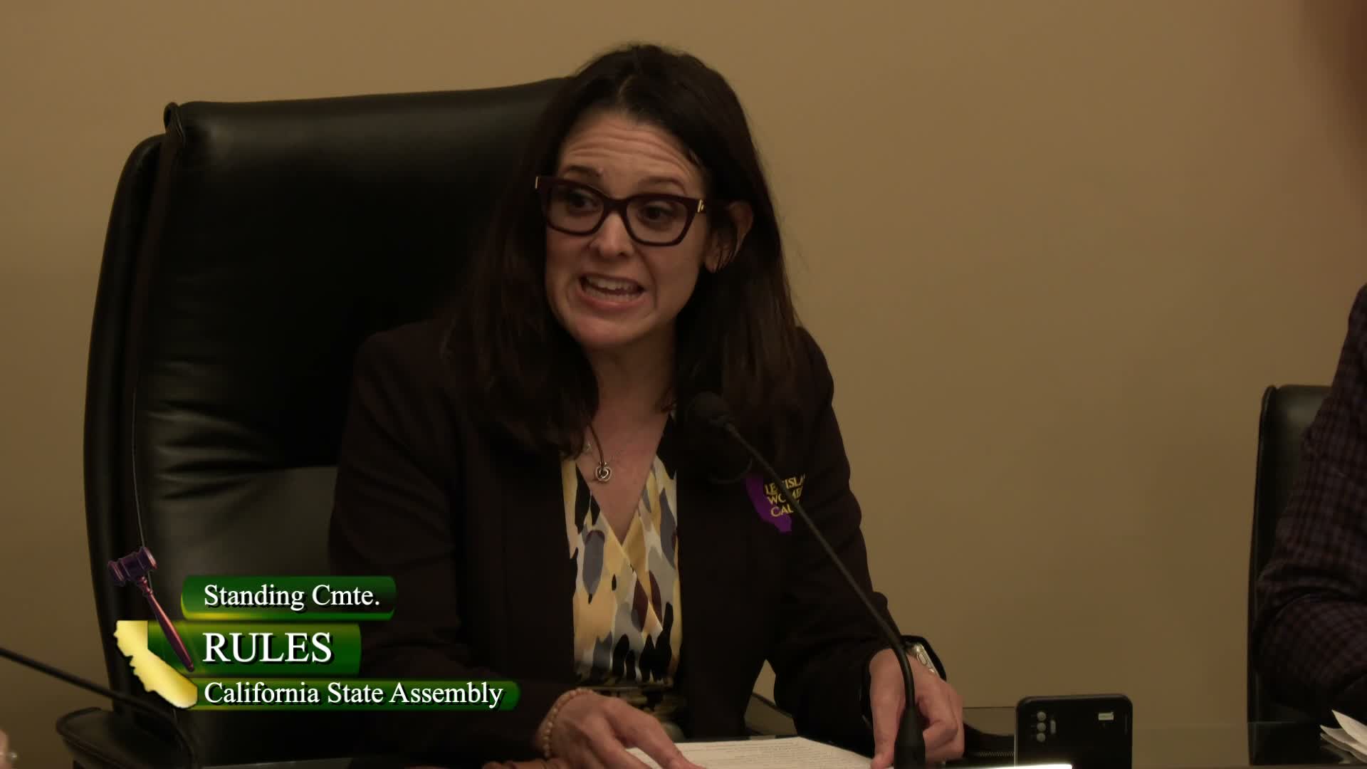 Rules committee approves consent agenda, adds multiple Assembly bills to referral list