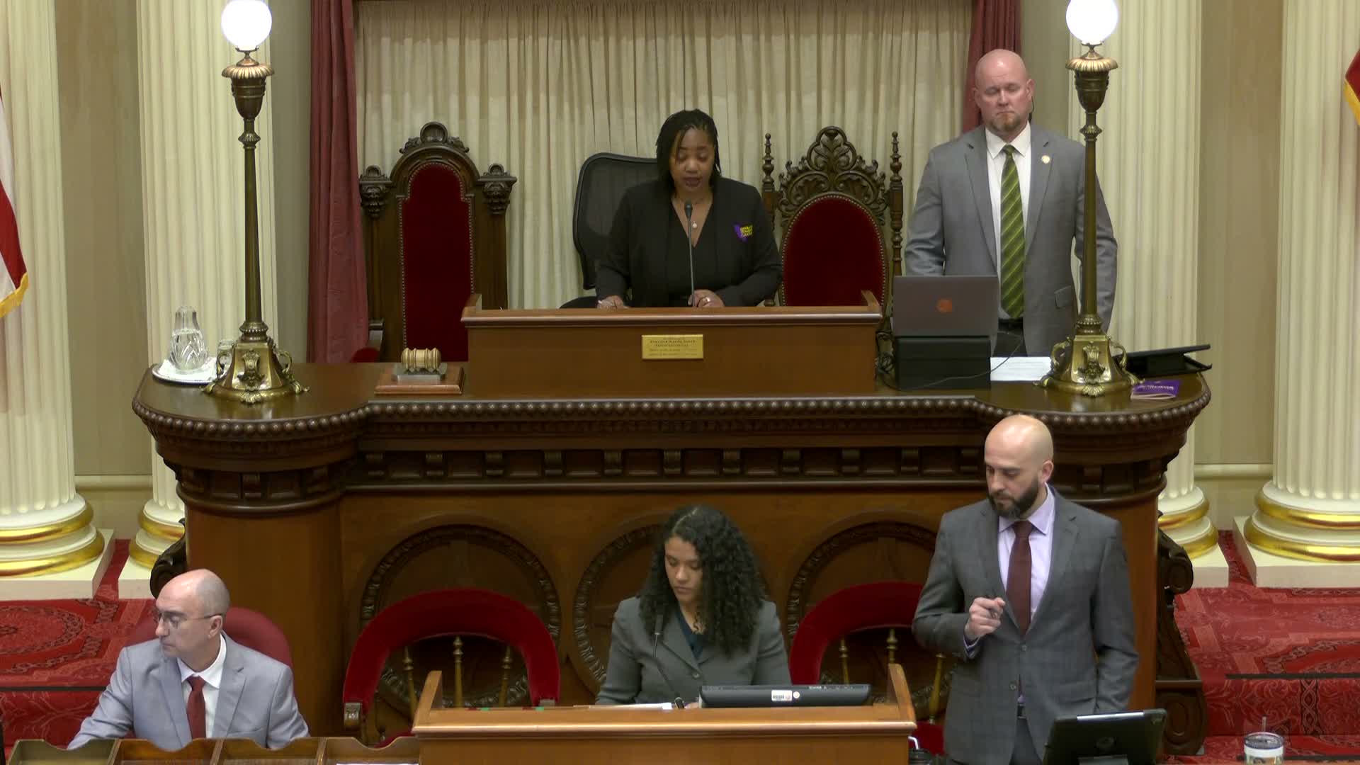 California Senate unanimously adopts resolutions honoring surveyors and Women’s History Month, recognizes 42 honorees