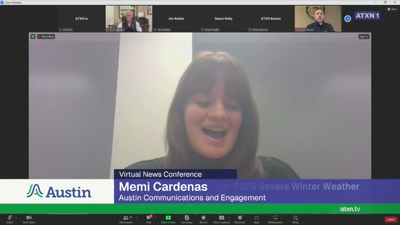 Austin and Travis County urge residents to stay off roads after winter storm; one exposure-related death reported