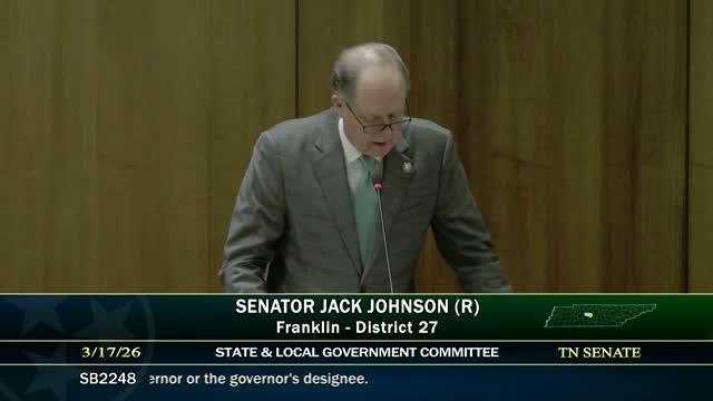 Senate panel advances bill elevating Tennessee emergency management to a cabinet-level department