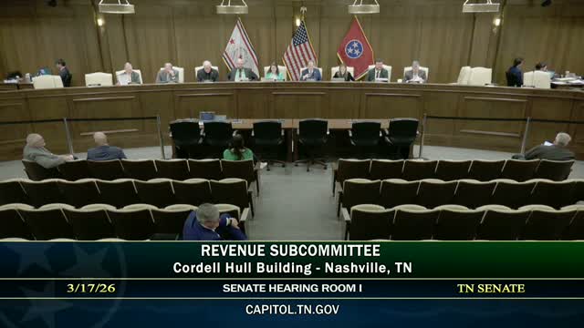 Revenue subcommittee rejects broad grocery-tax repeal bills, advances local impact-fee authority and stadium tax district