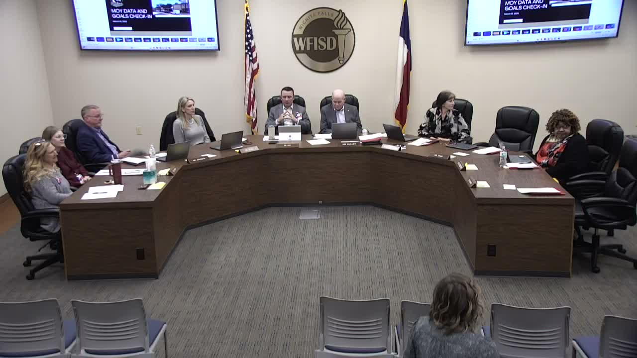 WFISD trustees hear elementary and middle school performance updates, press for clearer measures of tutoring and interventions