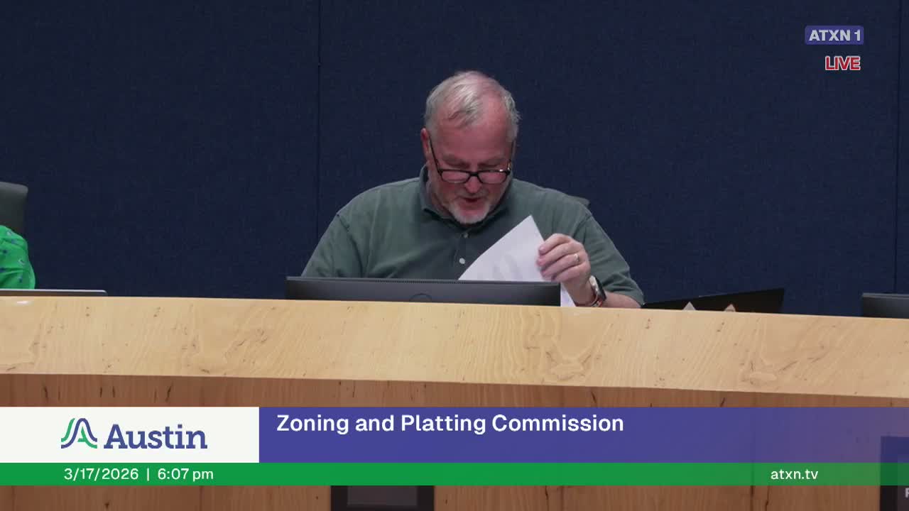 Commission recommends MF-6 rezoning for former Rosedale school site despite neighborhood opposition