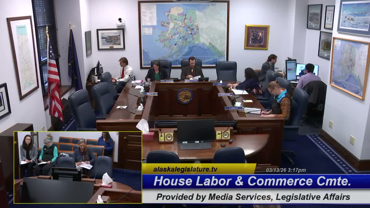 House committee hears bill to modernize occupational therapy scope in Alaska