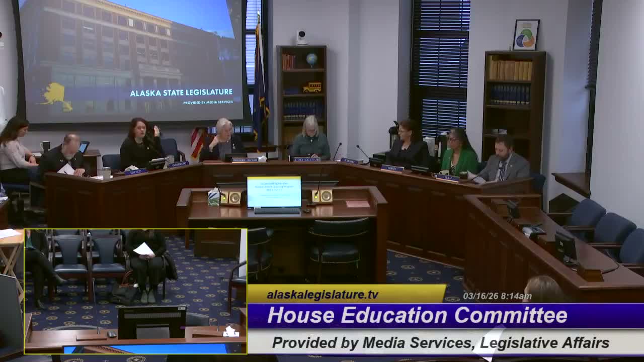 Rep. Andy Story presents bill to expand Alaska early intervention services, lower eligibility threshold