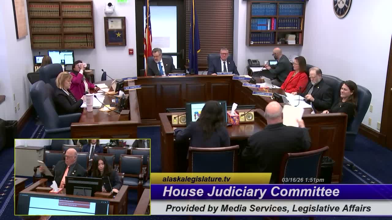 Rep. Sarah Hannon says proposed ban on police face coverings would preserve transparency; panel raises preemption questions