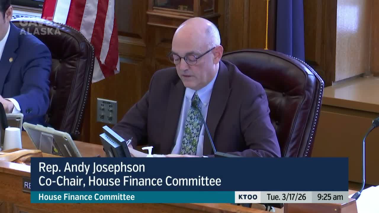 OMB director presents governor's March 13 amendments, cites $65.9M FY26 surplus and FY27 shortfall