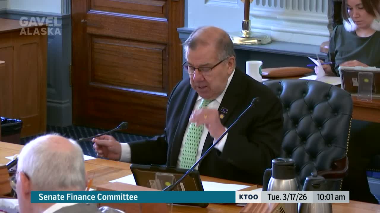 Senate Finance hears SB164 to eliminate several small tax discounts